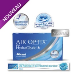 AIR OPTIX® plus HydraGlyde® – boîte de 6