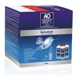 Aosept plus Hydraglyde 3x360 ml