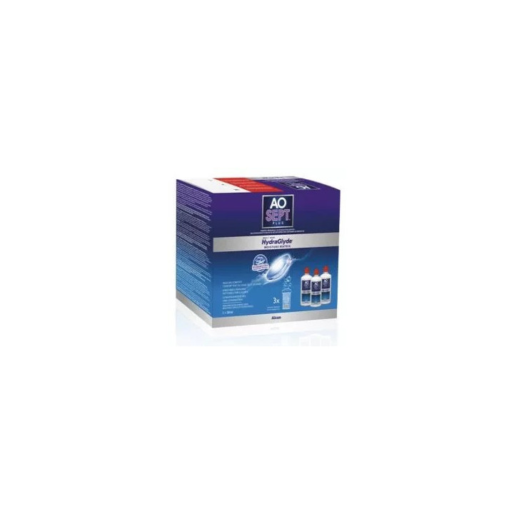 Aosept plus Hydraglyde 3x360 ml
