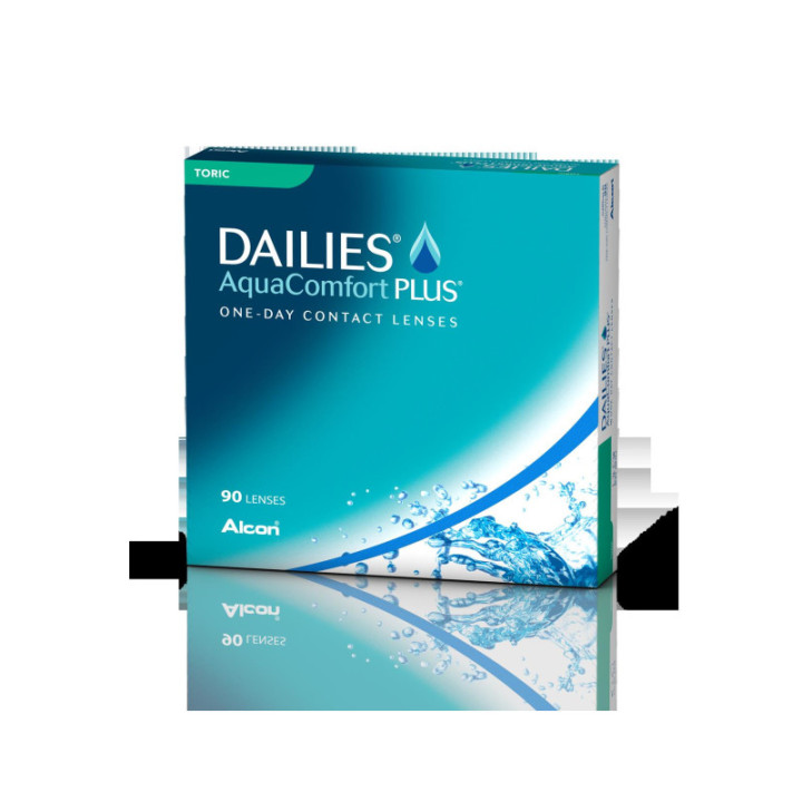 DAILIES AquaComfort Plus TORIC – boîte de 90