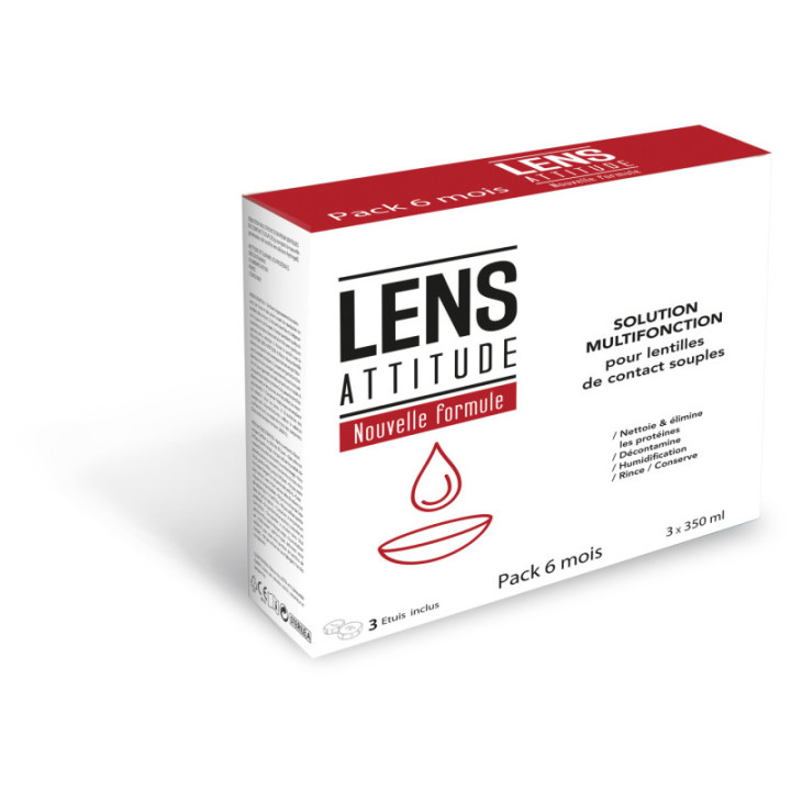 Lens Attitude 350ml Pack 6 mois