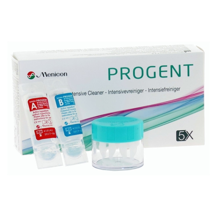 Menicon Progent 5 traitements + étui progent