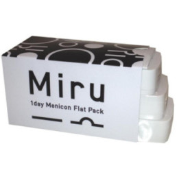 Miru 1day Flat pack – boîte de 30