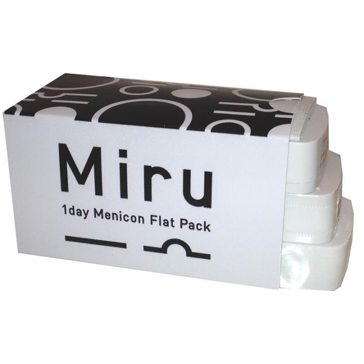 Miru 1day Flat pack – boîte de 30