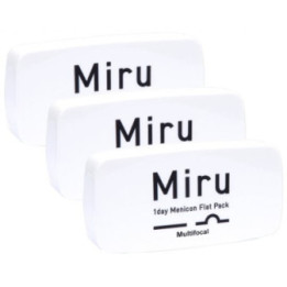 Miru 1day Flat Pack multifocal – boîte de 90