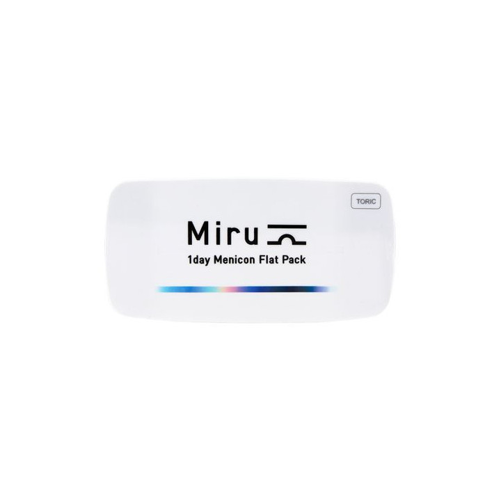 Miru 1day Flat Pack Toric - Boite de 30 lentilles