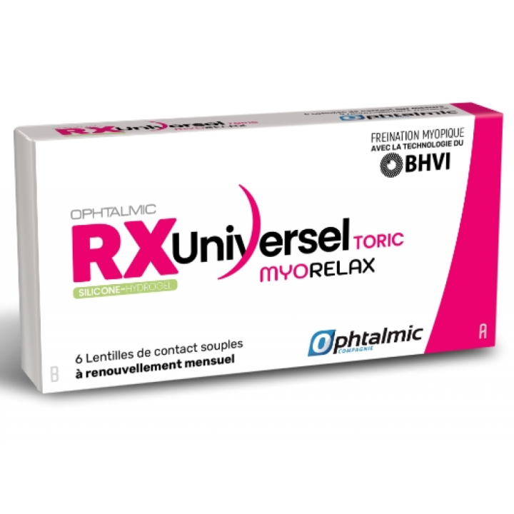 OPHTALMIC RX UNIVERSEL MYORELAX TORIC