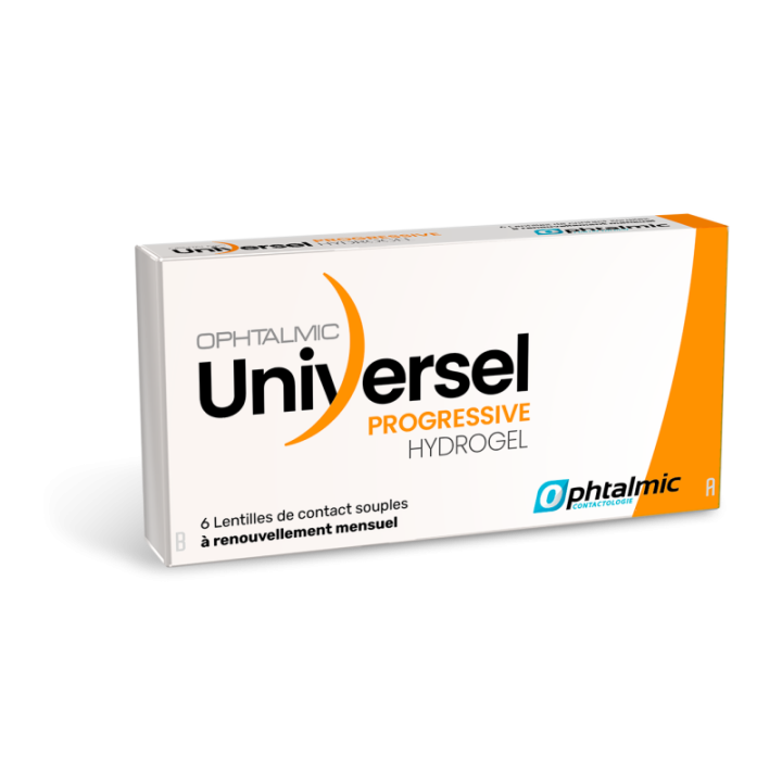 OPHTALMIC UNIVERSEL HYDROGEL SPHERIC PROGRESSIVE CD