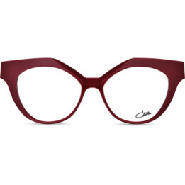 Cazal 5000 005 bordeaux-or - vue de face