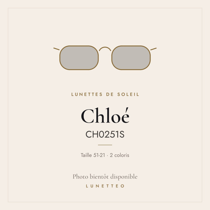 Lunettes de soleil Chloé CH0251S