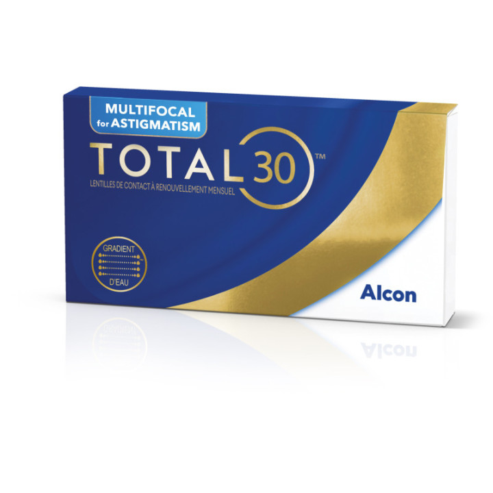 TOTAL 30 MULTIFOCAL for ASTIGMATISM AD HIGH