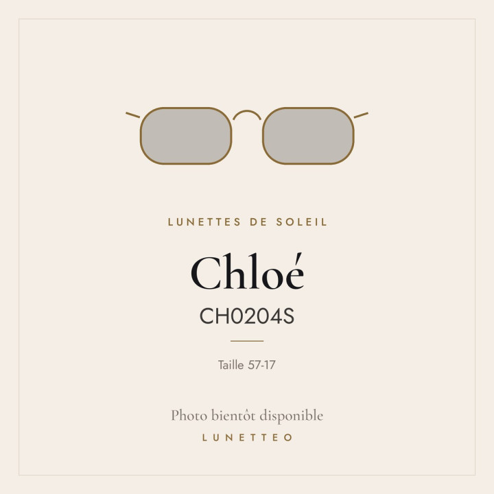 Lunettes de soleil Chloé CH0204S