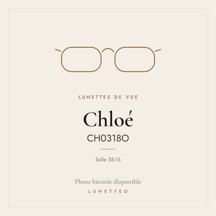 Lunettes de vue Chloé CH0318O
