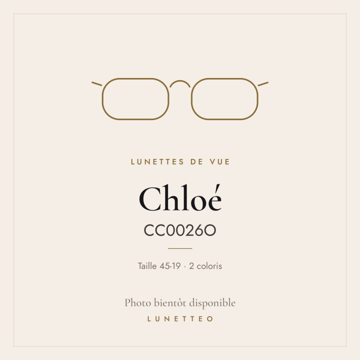Lunettes de vue Chloé CC0026O