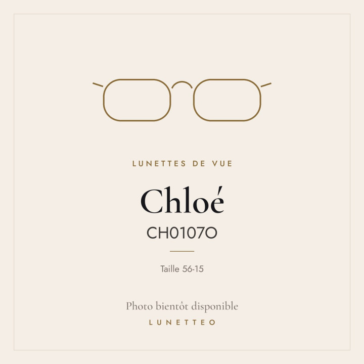 Lunettes de vue Chloé CH0107O