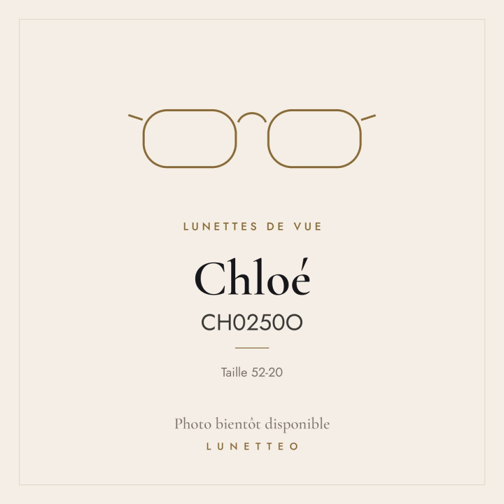 Lunettes de vue Chloé CH0250O