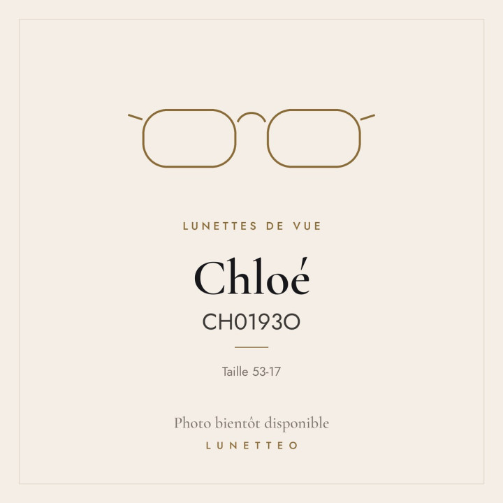 Lunettes de vue Chloé CH0193O