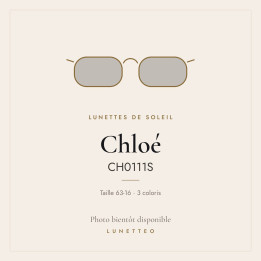 Lunettes de soleil Chloé CH0111S