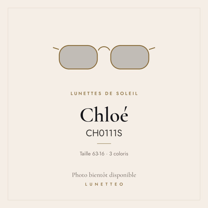 Lunettes de soleil Chloé CH0111S