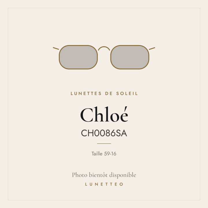 Lunettes de soleil Chloé CH0086SA