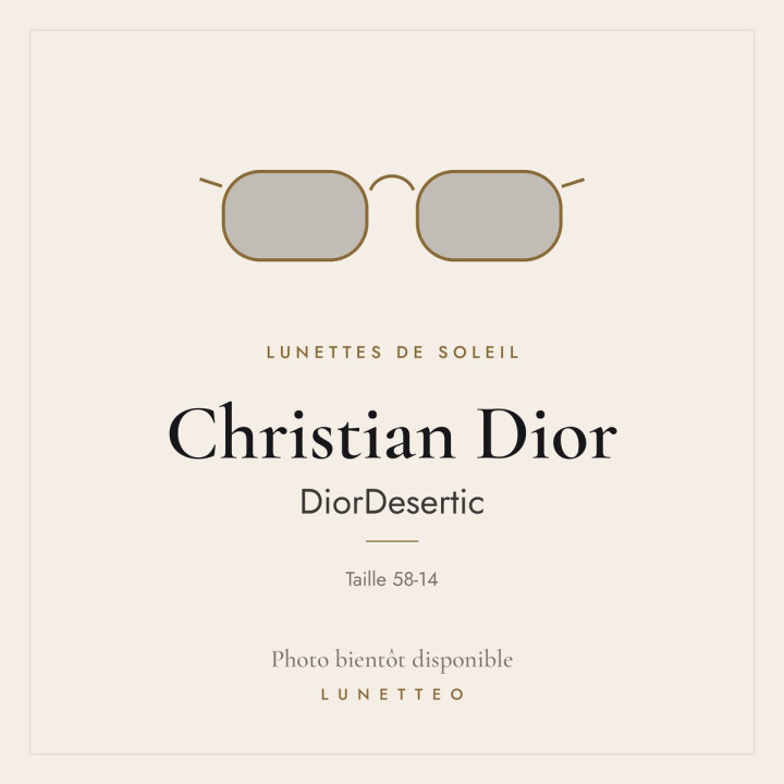 Lunettes de soleil Christian Dior DiorDesertic