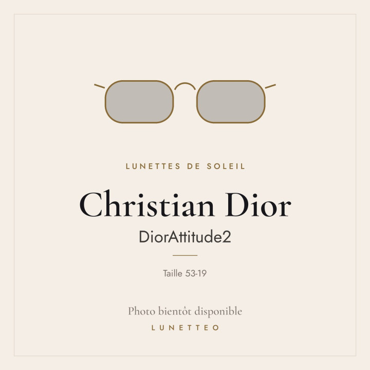 Lunettes de soleil Christian Dior DiorAttitude2