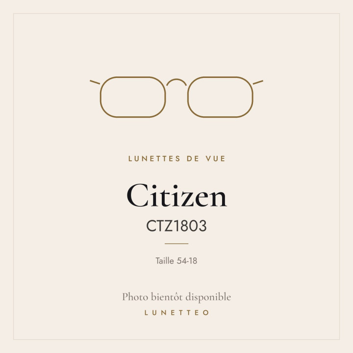 Lunettes de vue Citizen CTZ1803