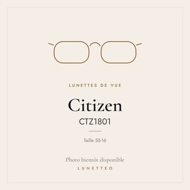 Lunettes de vue Citizen CTZ1801