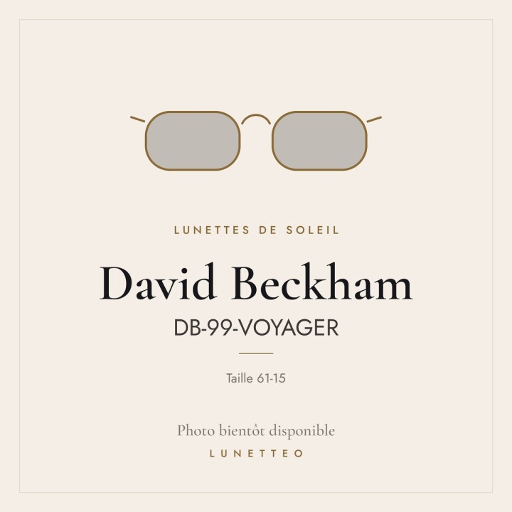 Lunettes de soleil David Beckham DB-99-VOYAGER