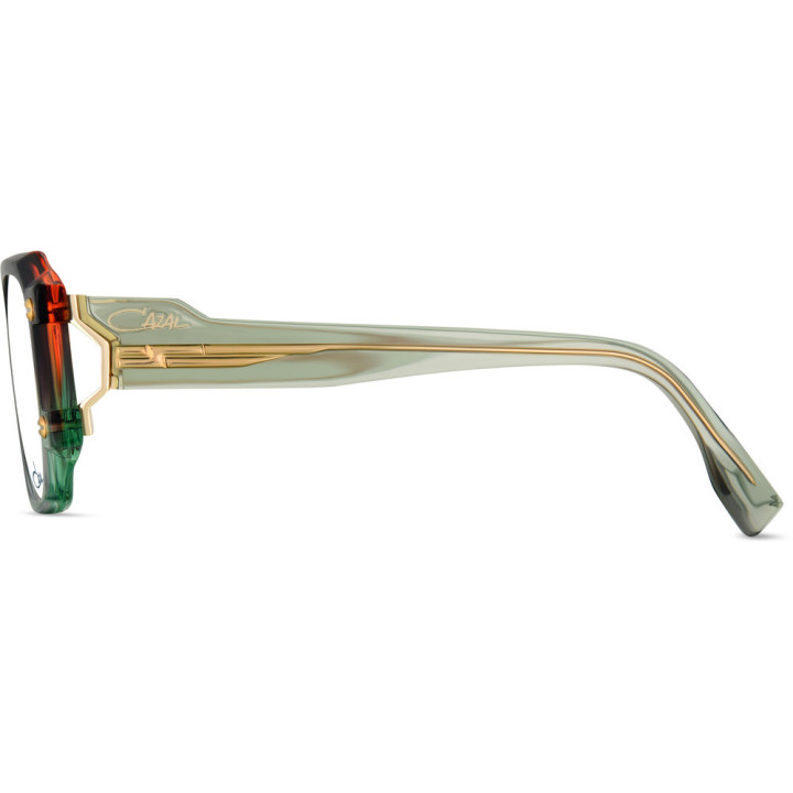 Cazal 5006 002 brun-or - vue de profil