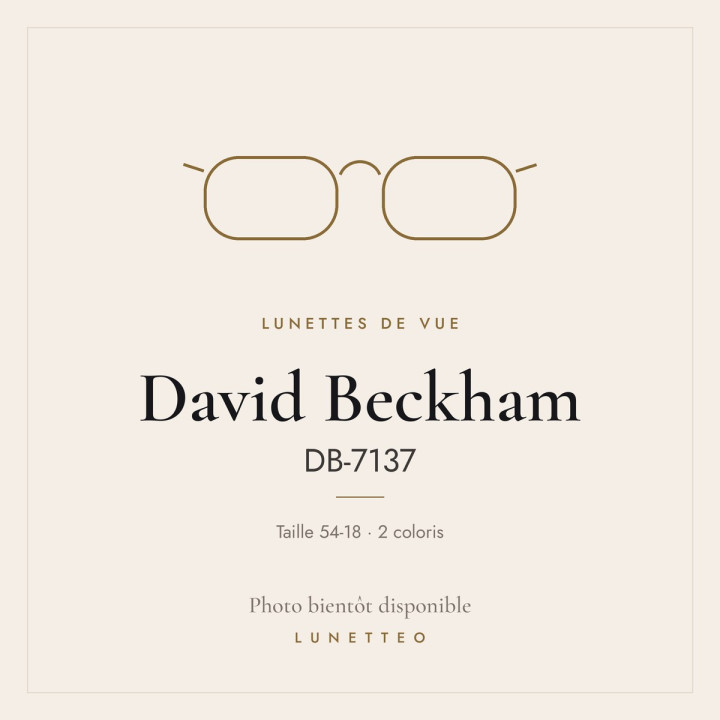 Lunettes de vue David Beckham DB-7137