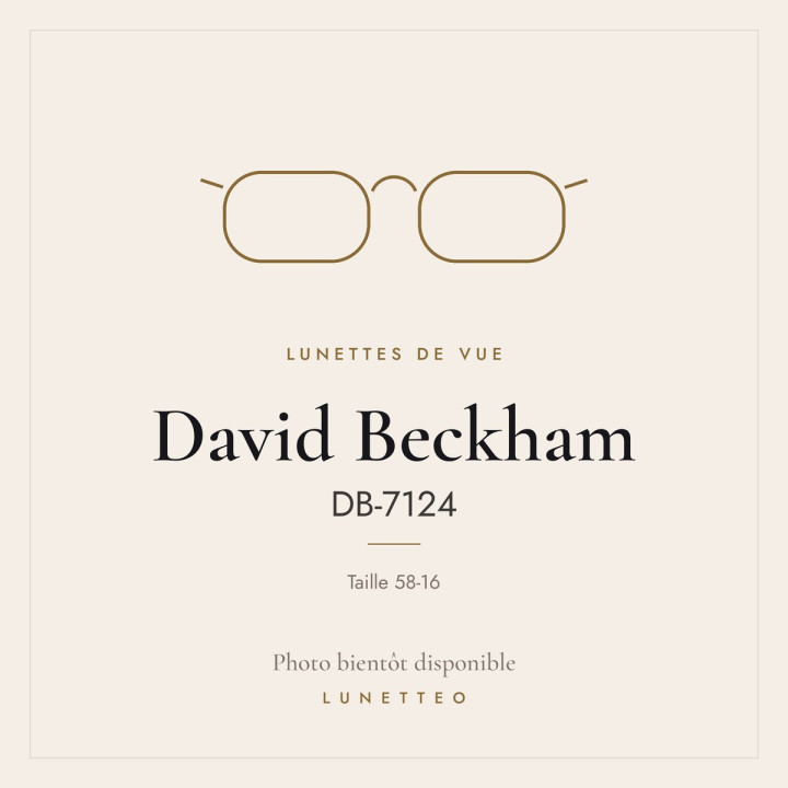 Lunettes de vue David Beckham DB-7124