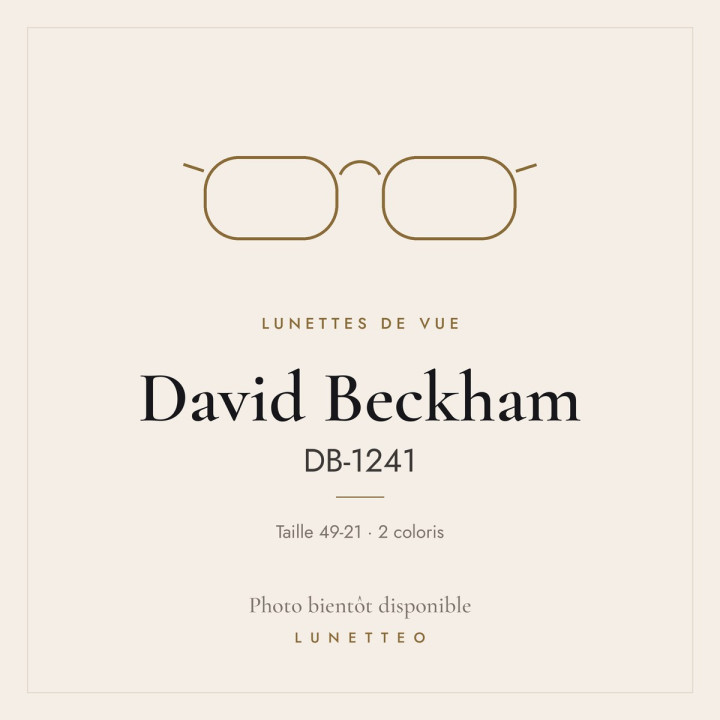 Lunettes de vue David Beckham DB-1241