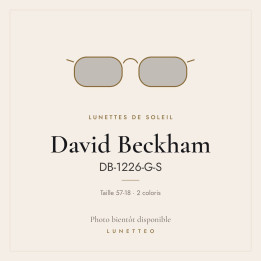 Lunettes de soleil David Beckham DB-1226-G-S