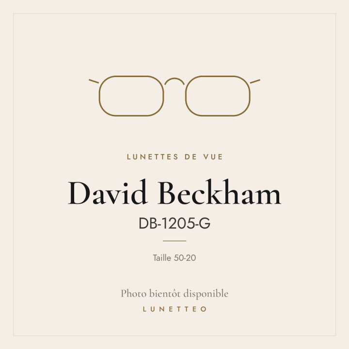 Lunettes de vue David Beckham DB-1205-G