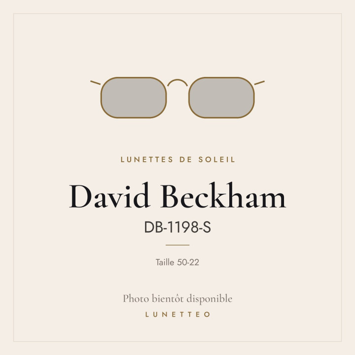 Lunettes de soleil David Beckham DB-1198-S