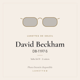 Lunettes de soleil David Beckham DB-1197-S