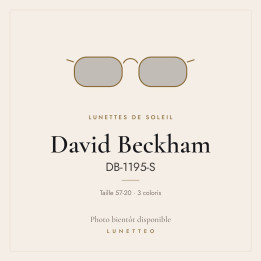 Lunettes de soleil David Beckham DB-1195-S