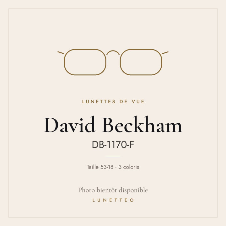 Lunettes de vue David Beckham DB-1170-F