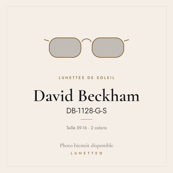 Lunettes de soleil David Beckham DB-1128-G-S