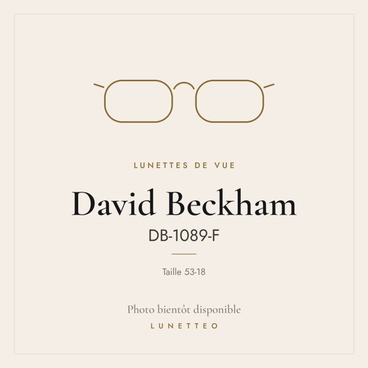 Lunettes de vue David Beckham DB-1089-F