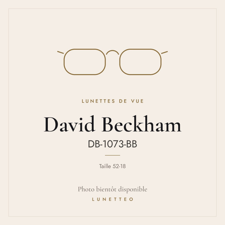 Lunettes de vue David Beckham DB-1073-BB