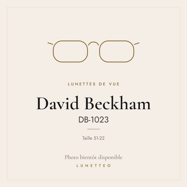 Lunettes de vue David Beckham DB-1023