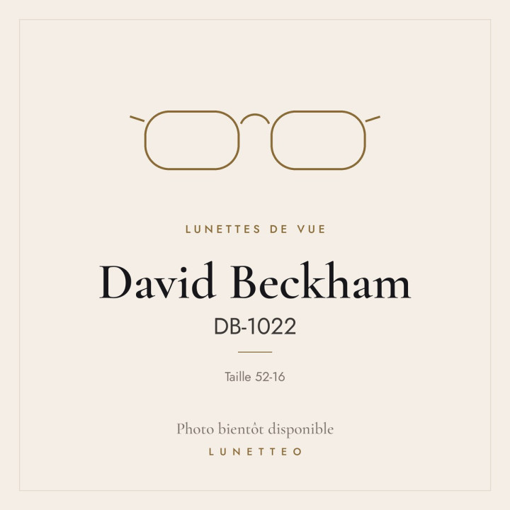 Lunettes de vue David Beckham DB-1022