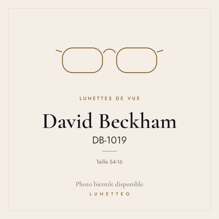 Lunettes de vue David Beckham DB-1019