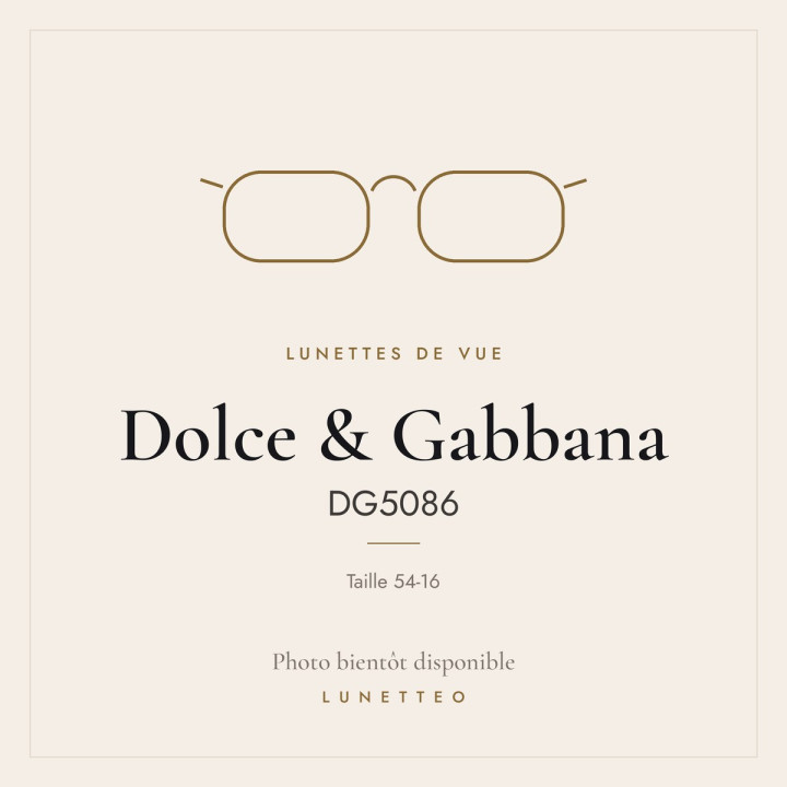 Lunettes de vue Dolce & Gabbana DG5086