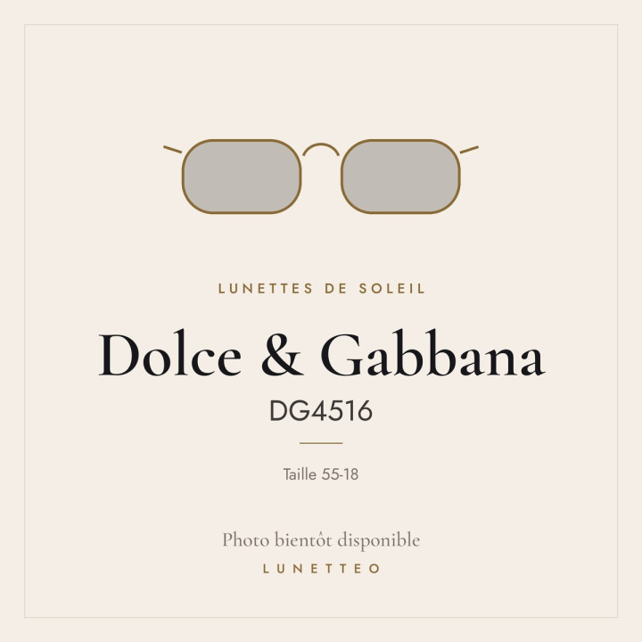 Lunettes de soleil Dolce & Gabbana DG4516