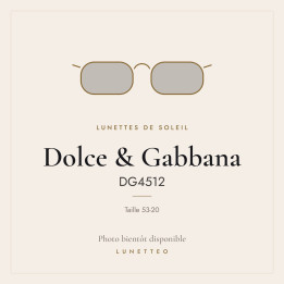 Lunettes de soleil Dolce & Gabbana DG4512