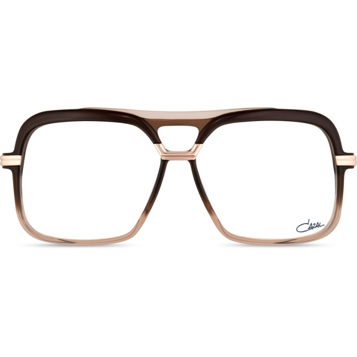 Cazal 5010 003 brun-rosé or - vue de face