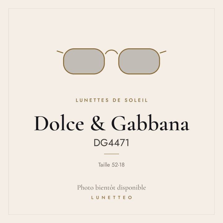 Lunettes de soleil Dolce & Gabbana DG4471